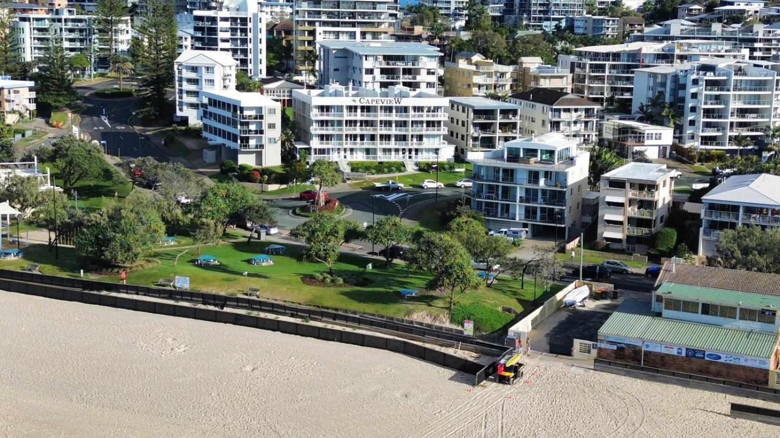 Capeview Apartments - Right On Kings Beach Caloundra Exterior foto